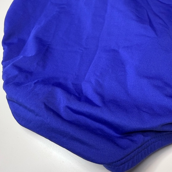 Jantzen Vibrant Royal Blue Women's One-Piece Swimsuit Size 14 GUC - Picture 3 of 5